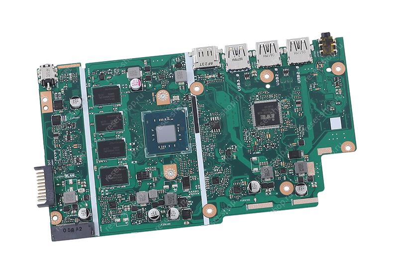 Материнская плата ноутбука ASUS X540MA (процессор Celeron N4020, ОЗУ 4 Гб) / УЦЕНКА