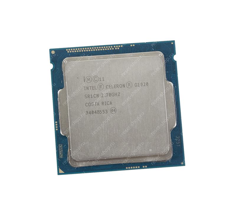 Процессор S1150 Intel Celeron G1820 (2.70 ГГц, 2 Мб) oem / SR1CN