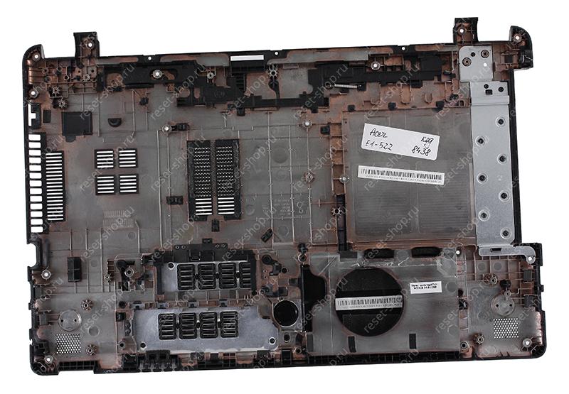 Корпус Б/У Acer Aspire E1-522 часть D (Нижняя часть) черный