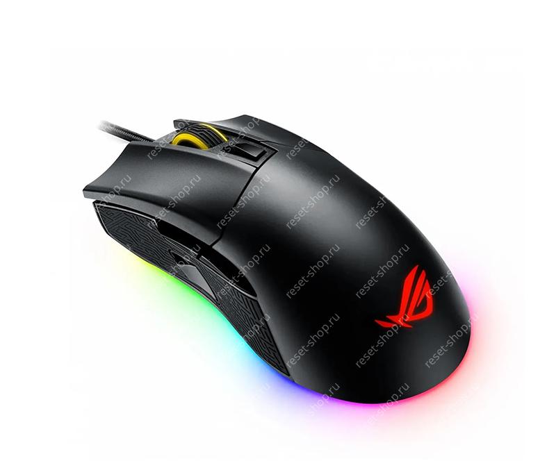 Мышь ASUS ROG Gladius II 12000 dpi проводная черная USB