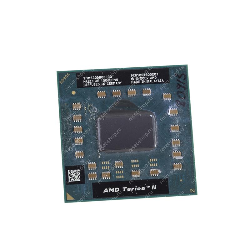 Процессор для ноутбука Б/У S1g3 AMD Turion M520 (2.4Ghz, 2Mb) / TMM520DB022GQ