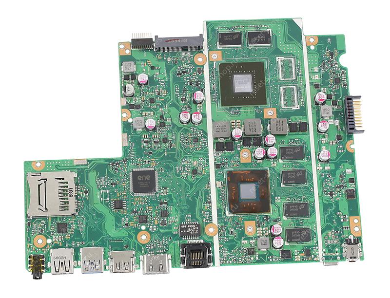 Материнская плата ноутбука ASUS X541SC Rev 2.0 (процессор Intel Celeron N3060, ОЗУ 2 Гб)