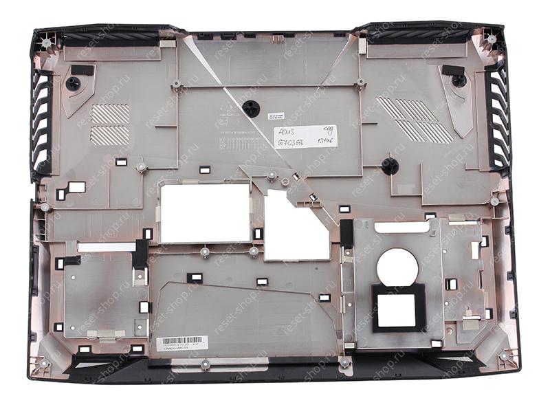Корпус ASUS G703GI часть D (Нижняя часть) черный