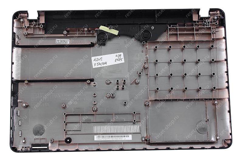 Корпус ASUS X540YA часть D (Нижняя часть) черный / 90NB0CN1-R7D010