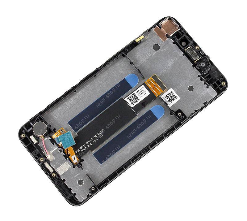 Модуль для смартфона 5" ASUS ZenFone Live ZB501KL черный ORIGINAL с рамкой