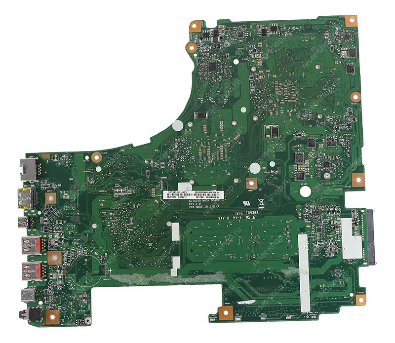 Мат.плата ASUS GL753VD rev. 2.0 неисправная на запчасти ДОНОР без лотка батарейки BIOS