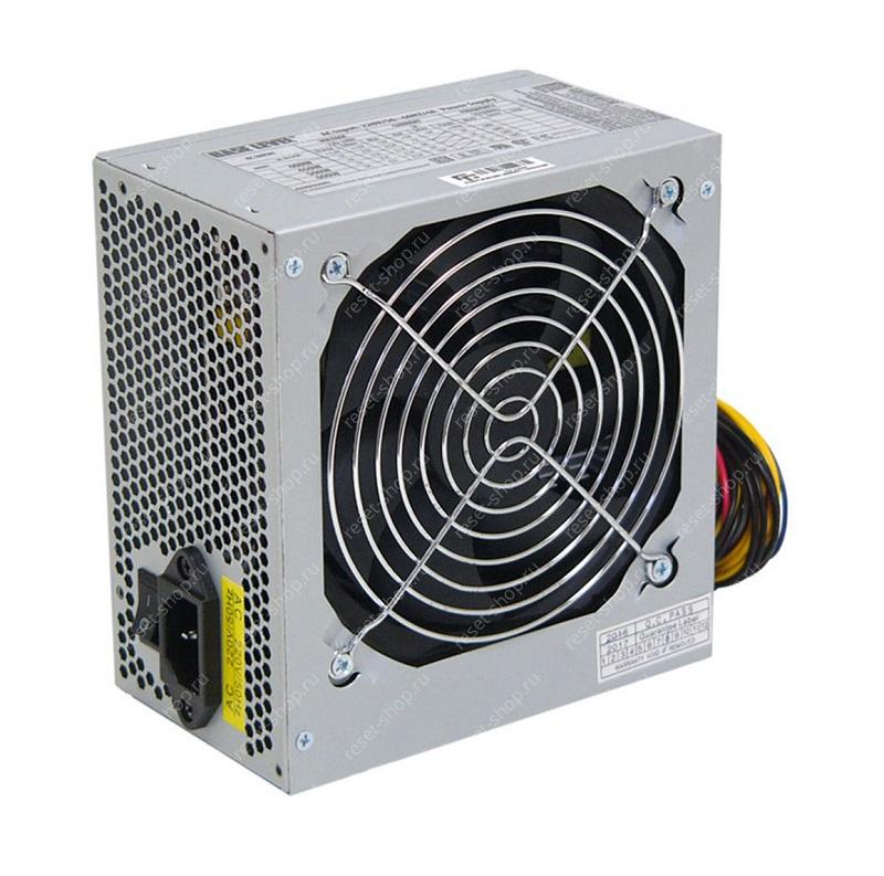 Блок питания 600Вт BaseLevel BS-600 APFC, ATX 2.3, 120мм кулер 8pin CPU 3xSATA 2xMolex 6+8pin PCI-E