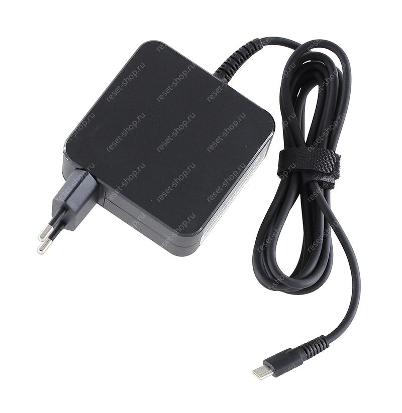 Блок питания для ноутбука Lenovo 20V/3.25A (USB Type-C) стеновой