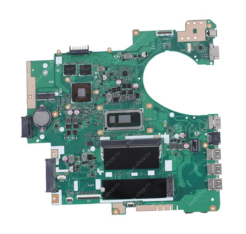 Материнская плата ноутбука ASUS P2540FB (процессор I5-8265U, ОЗУ 4 Гб, GeForce 920MX 2 Гб) / УЦЕНКА