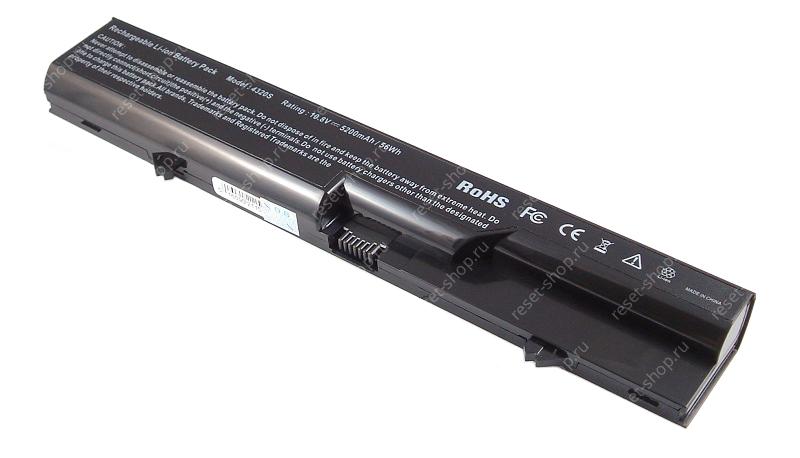 АКБ для ноутбука HP (HSTNN-I85C) / 10.8V, 5200mAh / Probook 4320s черная