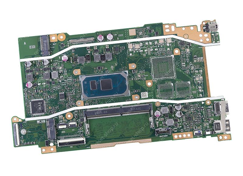 Материнская плата ноутбука ASUS X512JA (процессор Pentium 6805, ОЗУ 4 Гб) 90NB0SR0-R00060 УЦЕНКА