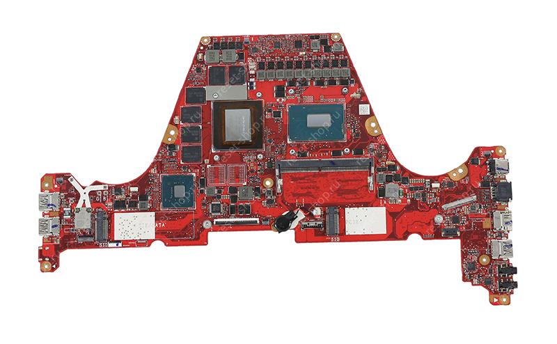 Материнская плата ноутбука ASUS GX502GV (процессор I7-9750H, ОЗУ 16 Гб, RTX 2060 6 Гб) NEW / УЦЕНКА