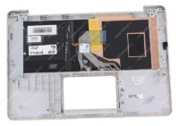 Клавиатура для ноутбука ASUS X406UA топкейс золотистый, клавиши черные с подсветкой