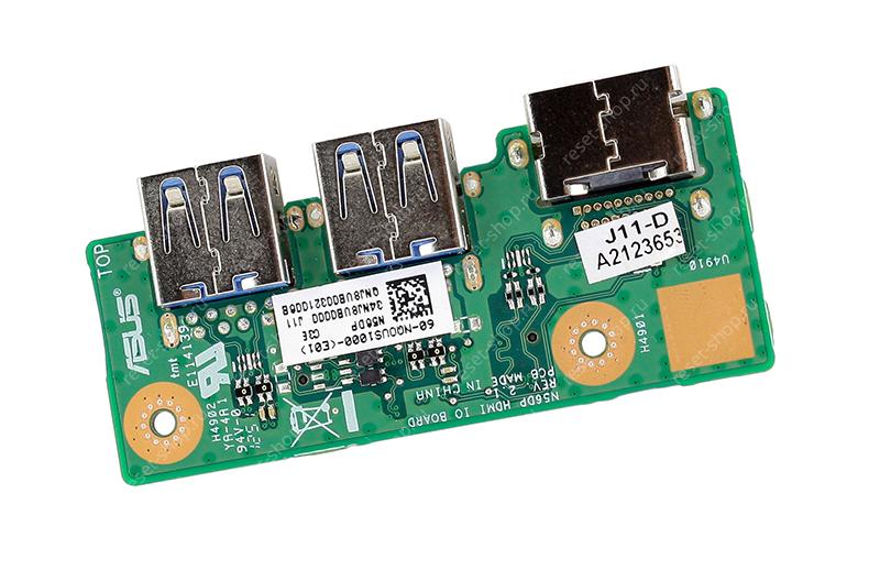 Плата интерфейсная для ноутбука ASUS N56DP Rev 2.1