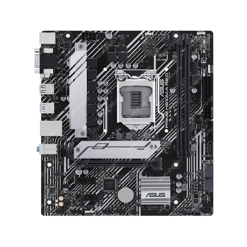 Сист.плата Б/У s1200 ASUS PRIME H510M-A R2.0 2xDDR4, 6xUSB, 4xSATA, PCIE-16, DP, VGA, HDMI, mATX