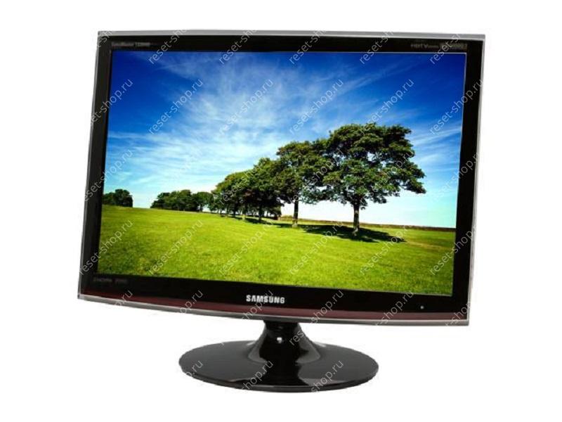 Монитор Б/У 20" Samsung T200N 16:10, 1680 x 1050@75Гц, 300кд/м2, 2мс, VGA черный