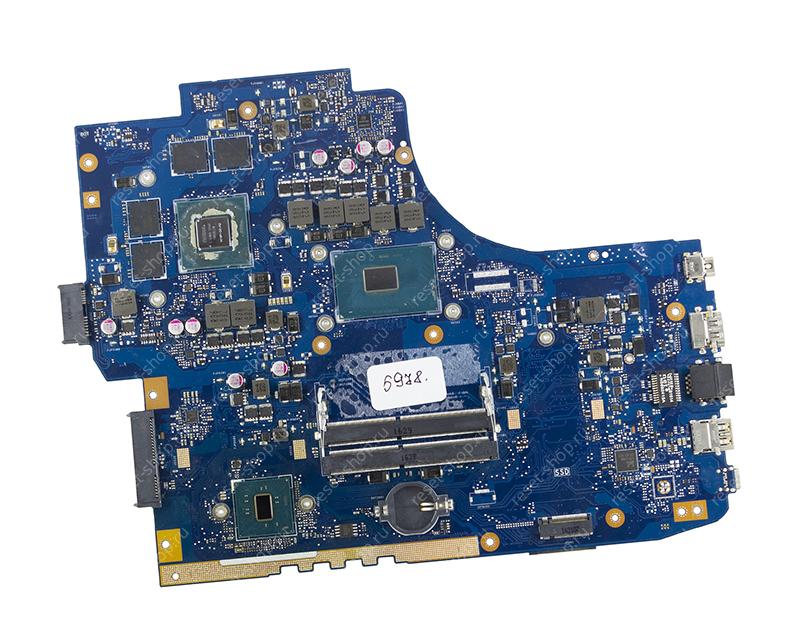 Мат.плата ASUS GL752VW Rev 2.1 неисправная на запчасти ДОНОР