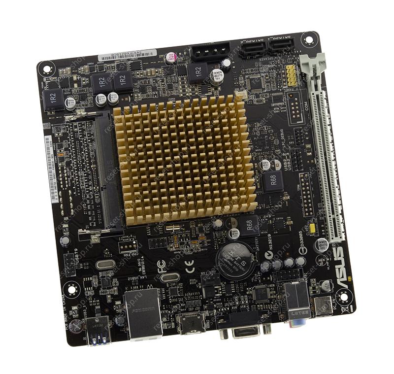 Материнская плата s1170 ASUS K31AN: Pentium J2900 1xSODIMM DDR3, 2xSATA, 3xUSB, HDMI, VGA, PCI-E8