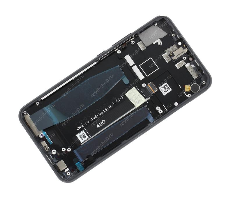 Модуль для смартфона 6.2" ASUS Zenfone 5Z ZS620KL черный ORIGINAL с рамкой