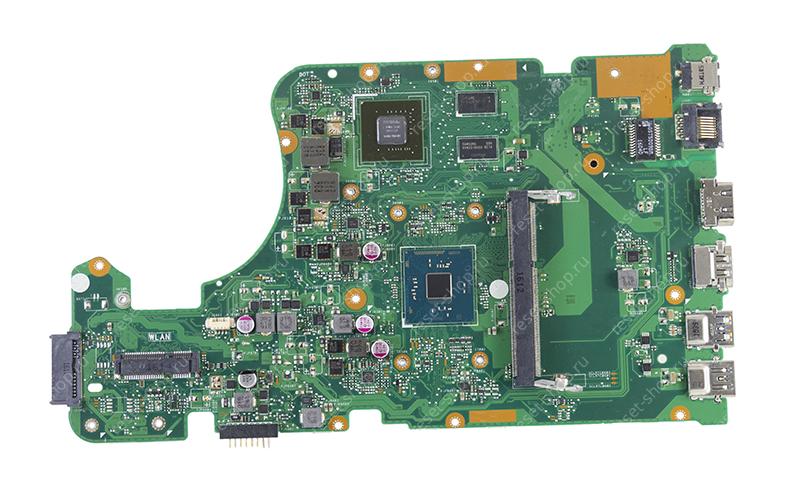Мат.плата ASUS X555SJ rev. 2.0 неисправная на запчасти ДОНОР