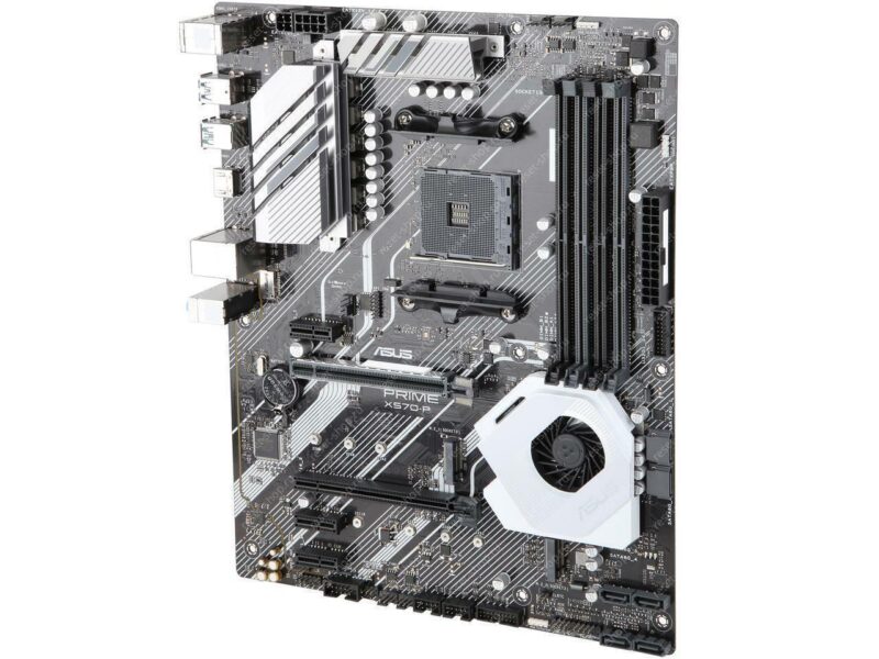 Сист.плата Б/У sAM4 ASUS PRIME X570-P 4xDDR4, 8xUSB, 6xSATA, PCIE-16 х 3, HDMI, ATX