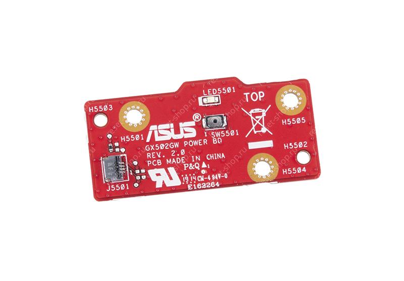 Плата кнопки включения ASUS GX502GV ORIGINAL Rev 2.0
