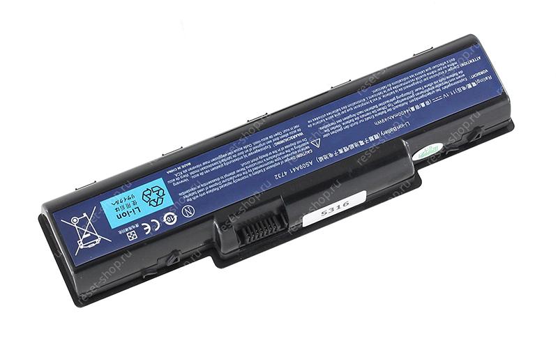 АКБ для ноутбука Acer (AS09A31) / 11.1V, 4400mAh / Aspire 4732, 5517, 5532 черная