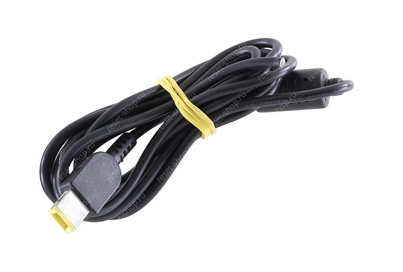 Кабель блока питания для ноутбука Lenovo 20V/3.25A (прямоугольный штекер с иглой)