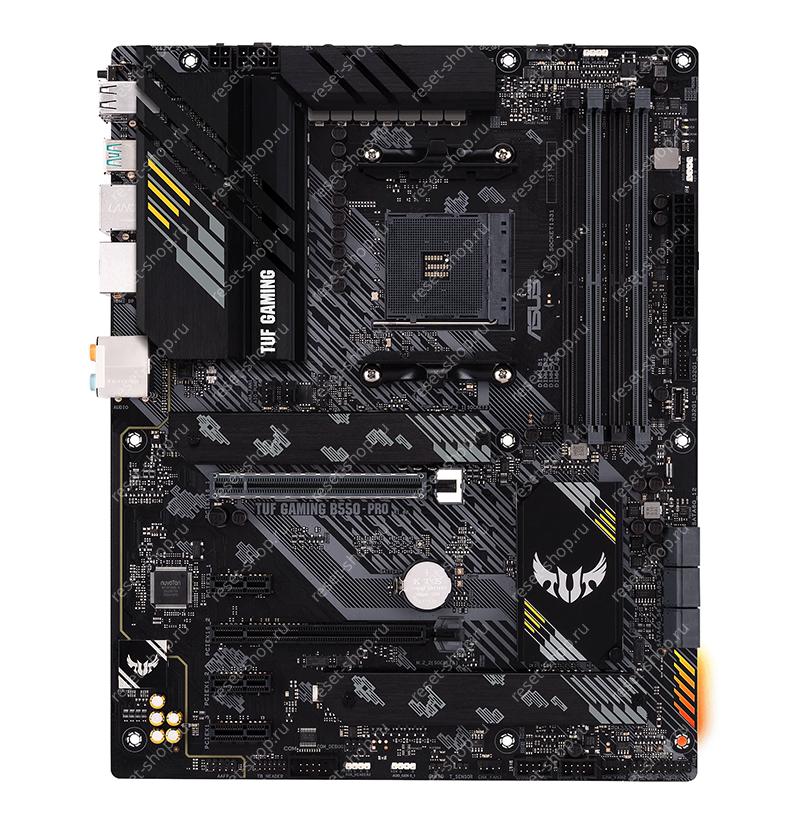 Сист.плата Б/У sAM4 ASUS TUF GAMING B550-PRO 4xDDR4, 7xUSB, 6xSATA, PCI-Ex16 х2, mATX