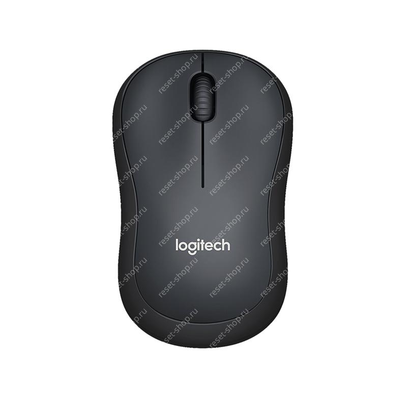 Мышь Logitech Silent M220 беспроводная серая