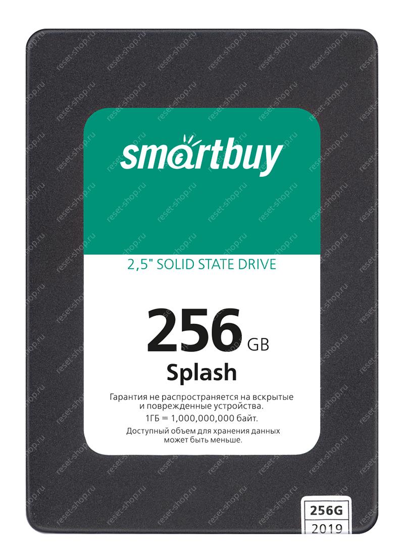 SSD накопитель 256Гб (2.5", SATA3) Smartbuy Splash SBSSD-256GT-MX902-25S3 (чипы 3D TLC)