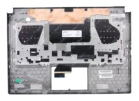 Клавиатура для ноутбука ASUS GU502GV топкейс черный, клавиши черные с подсветкой