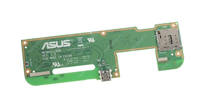 Сабборд планшета Б/У ASUS ME581CL Rev 1.6