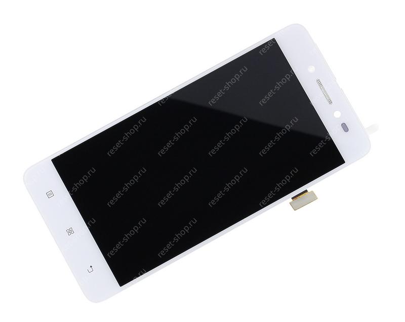 Модуль для смартфона 5" Lenovo S90 белый ORIGINAL с рамкой
