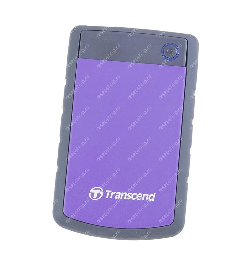 Внешний бокс 2.5" Б/У Transcend TS1TSJ25H3P USB 3.0 cиреневый