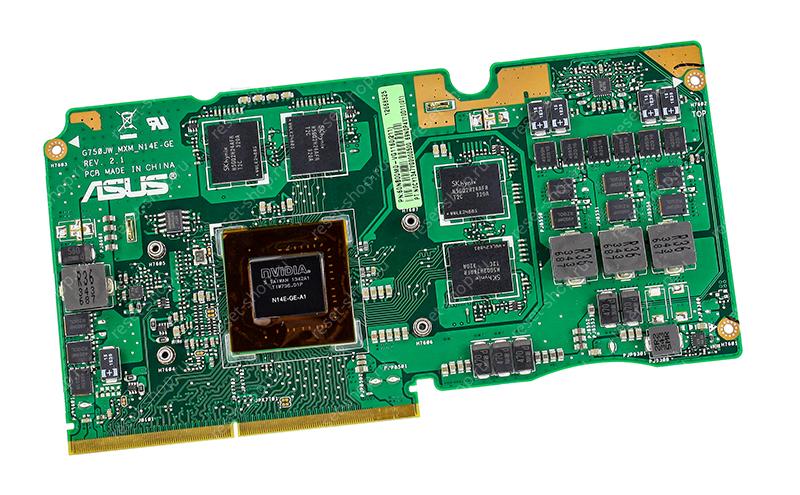 Видеокарта для ноутбука ASUS G750JW (nVidia GeForce GTX765M 2Gb GDDR5) / Rev 2.1(V2G) (N14E-GE)