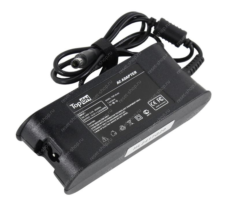 Блок питания для ноутбука Dell 19.5V/4.62A (7.4x5.0) TopON