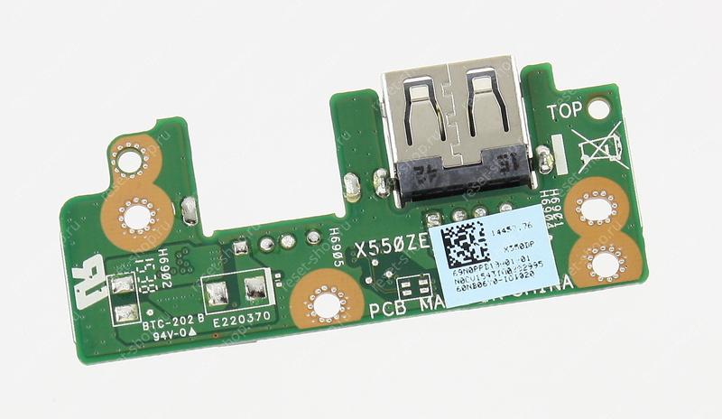 Плата интерфейсная для ноутбука ASUS X550ZE (USB2.0)