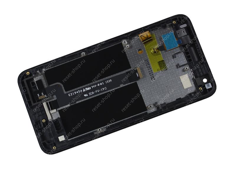 Модуль для смартфона 4.5" ASUS ZenFone C ZC451CG черный ORIGINAL с рамкой