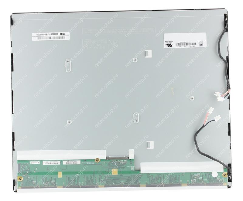 Матрица 17" (30pin LVDS, слева) 1280х1024 матовая M170E5-L09 с подсветкой 4х CCFL