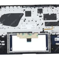 Клавиатура для ноутбука ASUS UX434FL топкейс синий, клавиши синие с подсветкой АНГЛИЙСКАЯ UI