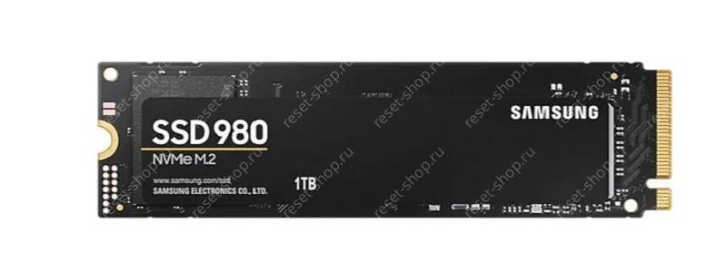 SSD накопитель 1Тб (M.2 2280 NVMe) Samsung 980 MZ-V8V1T0BW (чипы TLC 3D NAND)