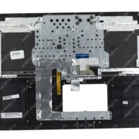 Клавиатура для ноутбука ASUS GL702VI топкейс черный, клавиши черные, с подсветкой