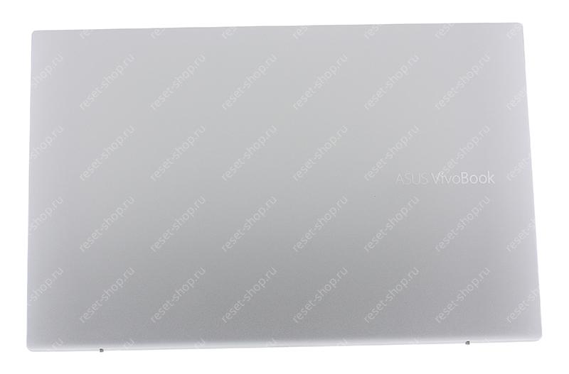Корпус ASUS X532FA часть A (Крышка) серебристый с белой рамкой
