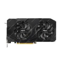 Видеокарта Б/У PCIeX GeForce RTX 2060 EVO DUAL ASUS (12Гб GDDR6 192бит) DP,HDMIx2, DVI-D