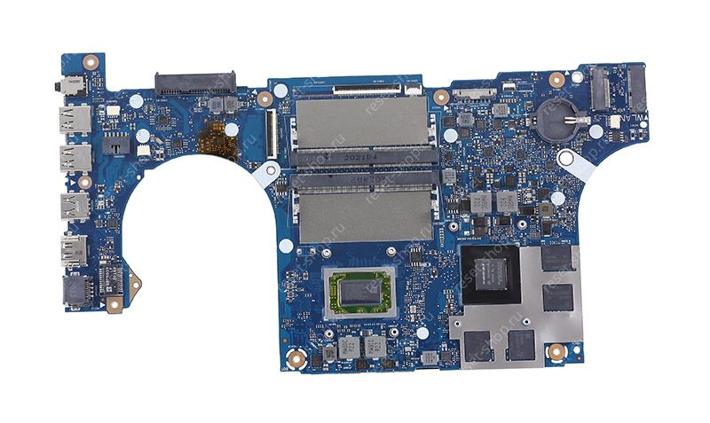Материнская плата ноутбука ASUS FX705DT (процессор R5-3550H, GeForce GTX 1650 Ti 4 Гб) / УЦЕНКА