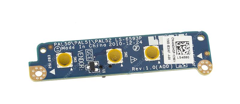 Плата кнопок регулировки громкости Б/У Dell Latitude E6420 Rev 1.0 (A00)