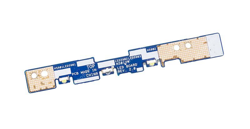 Плата LED-индикаторов Б/У ASUS N501VW Rev 2.0