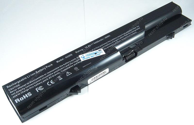 АКБ для ноутбука HP (HSTNN-I85C) / 10.8V, 4400mAh / Probook 4320s черная