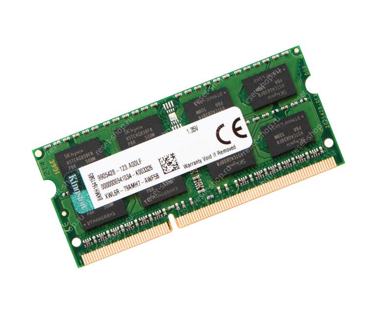 Память SODIMM DDR3 8Гб 1600MHz Kingston CL11 / KVR16S11/8WP